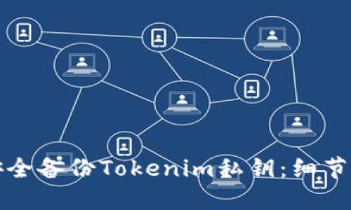 如何安全备份Tokenim私钥：细节与技巧