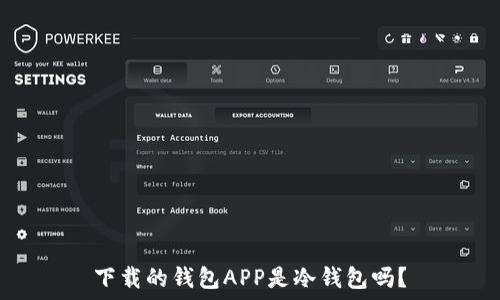   
下载的钱包APP是冷钱包吗？