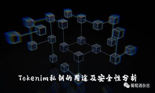 Tokenim私钥的用途及安全性分析