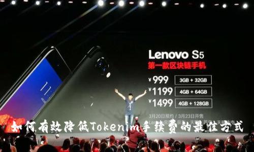 如何有效降低Tokenim手续费的最佳方式