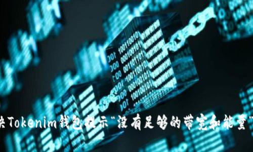 如何解决Tokenim钱包提示“没有足够的带宽和能量”的困扰?